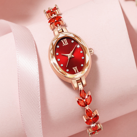 Quartzelle™ – Timeless Daily Watch with Subtle Sparkle (50%)