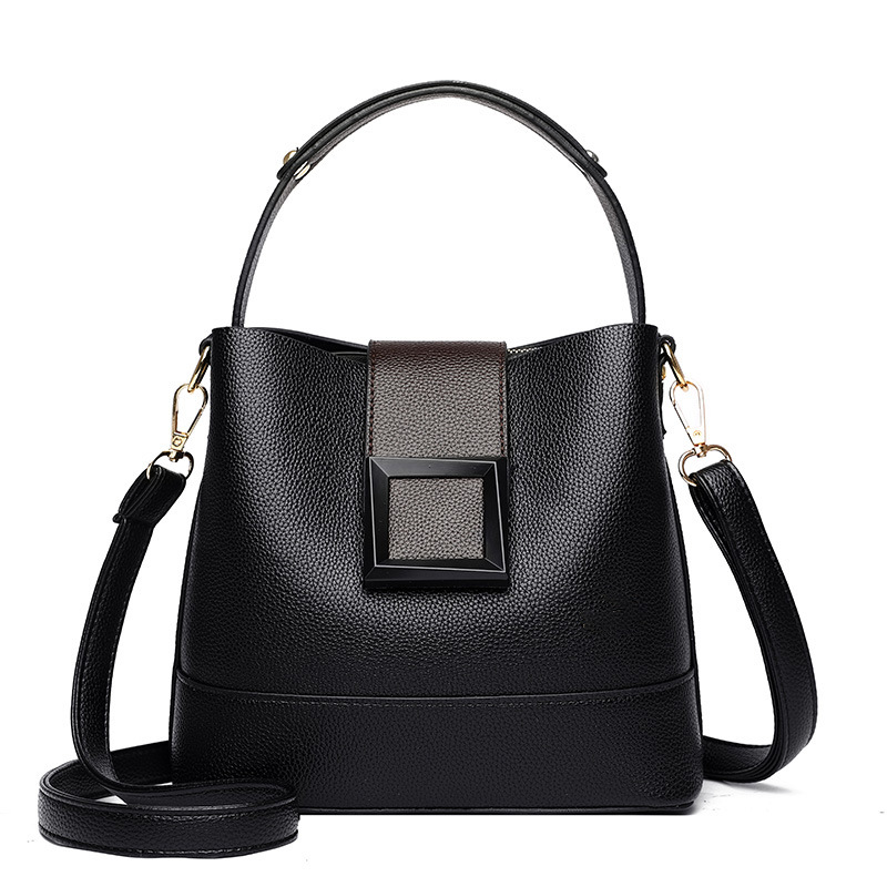 Ellabour™ – Structured Buckle Soft PU Leather Bag (60% Off)