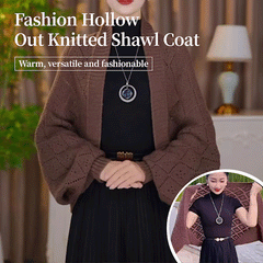 Hearthlyn™ – Knitted Shawl Cardigan (50% Off)