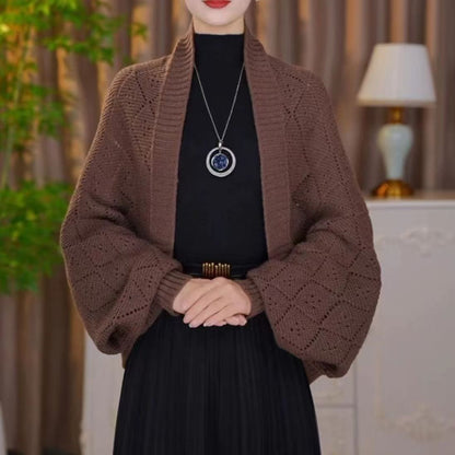 Hearthlyn™ – Knitted Shawl Cardigan (50% Off)