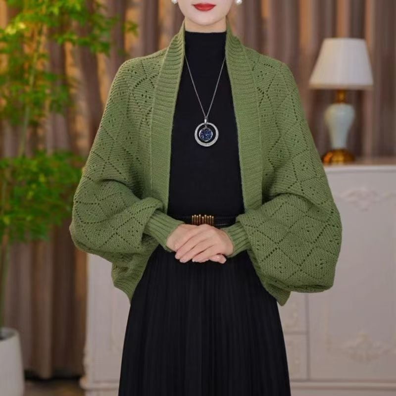 Hearthlyn™ – Knitted Shawl Cardigan (50% Off)