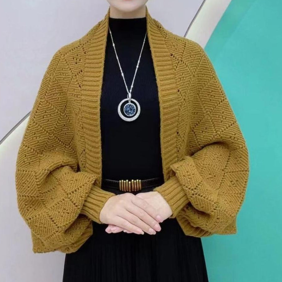 Hearthlyn™ – Knitted Shawl Cardigan (50% Off)