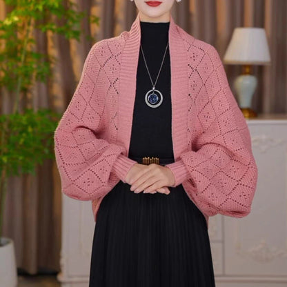 Hearthlyn™ – Knitted Shawl Cardigan (50% Off)