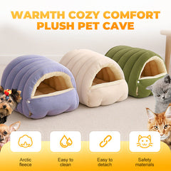 Cavina™ – Plush Pet Cave Bed