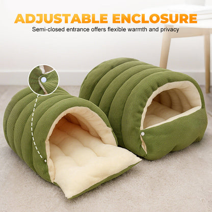 Cavina™ – Plush Pet Cave Bed
