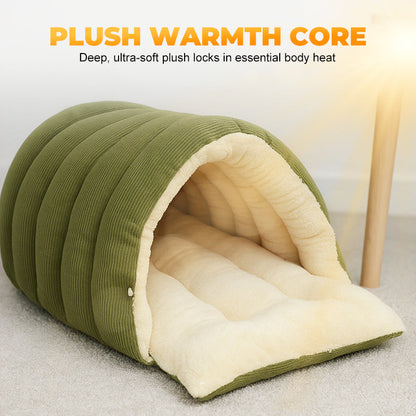 Cavina™ – Plush Pet Cave Bed