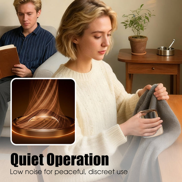 Fuzzaway™ — Rechargeable Fabric Shaver with LED Display