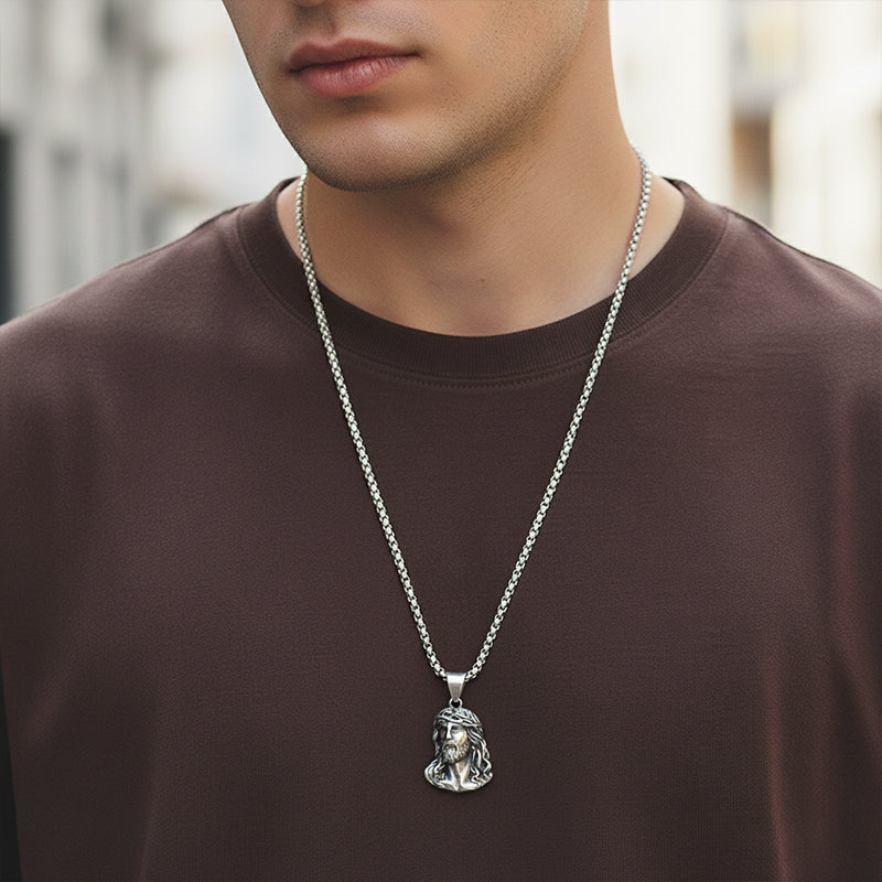 Faithly™ – Elegant Jesus Pendant Necklace (50% Off)