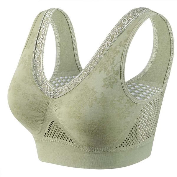 Velora - Women's Seamless Lace Support Bra (1+1 Free)