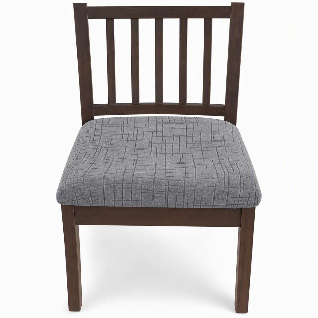 Snugseat – Tieless Stretch Jacquard Dining Chair Cover