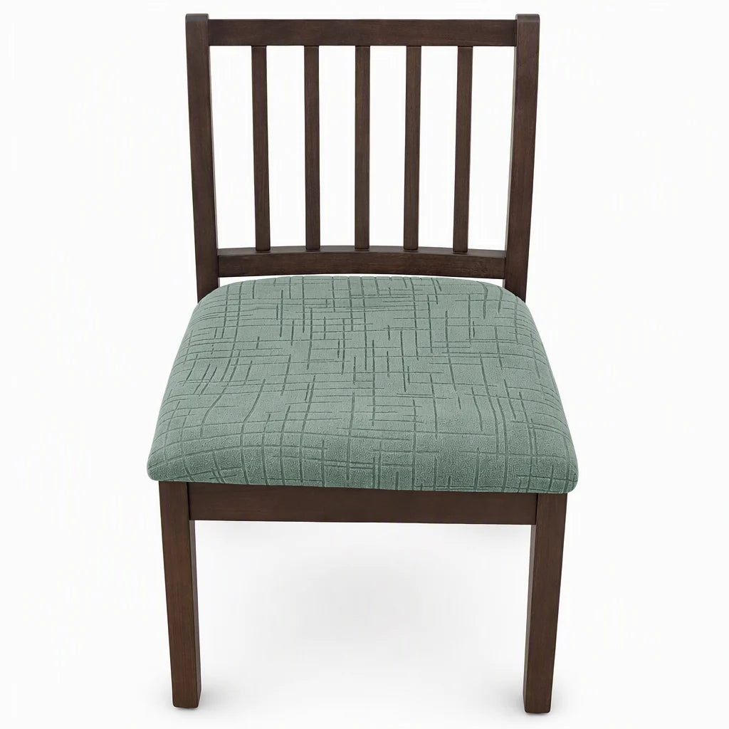 Snugseat – Tieless Stretch Jacquard Dining Chair Cover