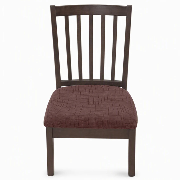 Snugseat – Tieless Stretch Jacquard Dining Chair Cover