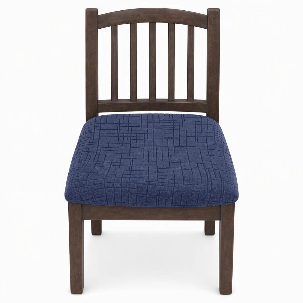Snugseat – Tieless Stretch Jacquard Dining Chair Cover