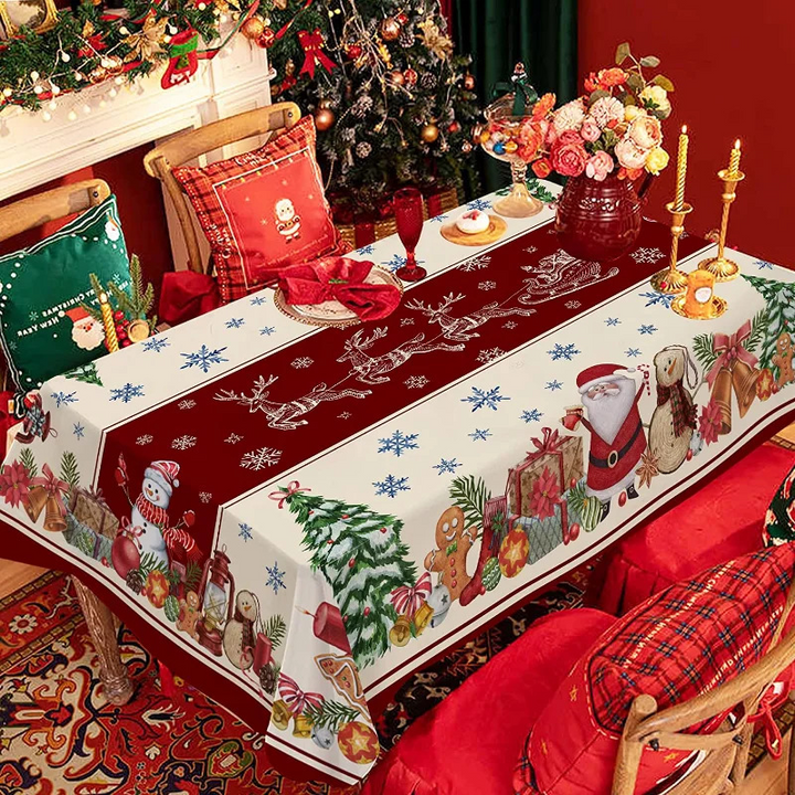 Hollymere – Christmas Printed Tablecloth