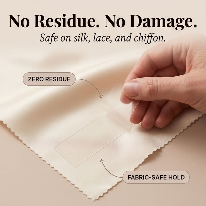 Stayza – Invisible Fashion Tape for Necklines and Hems