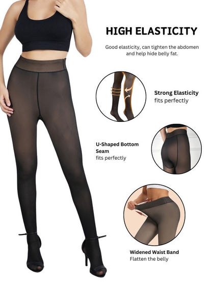 ThermaLuxe™ – One-Seam Compression Band Leggings
