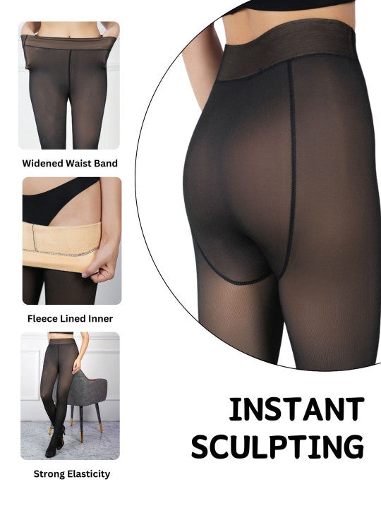 ThermaLuxe™ – One-Seam Compression Band Leggings