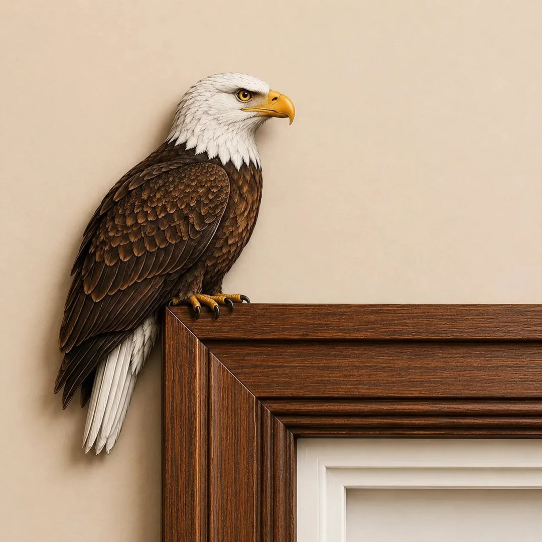 Perch & Feather – Cardinal Branch Metal Bird Décor