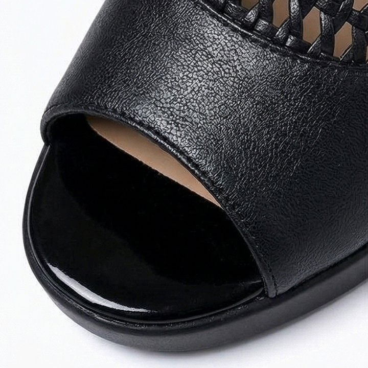 Tessara – Women's Breathable Woven Heel Sandals