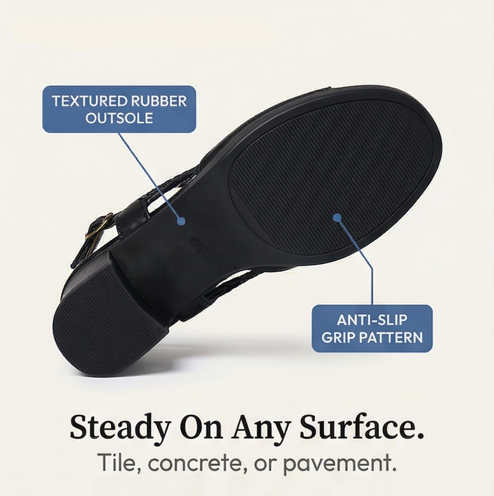 Tessara – Women's Breathable Woven Heel Sandals