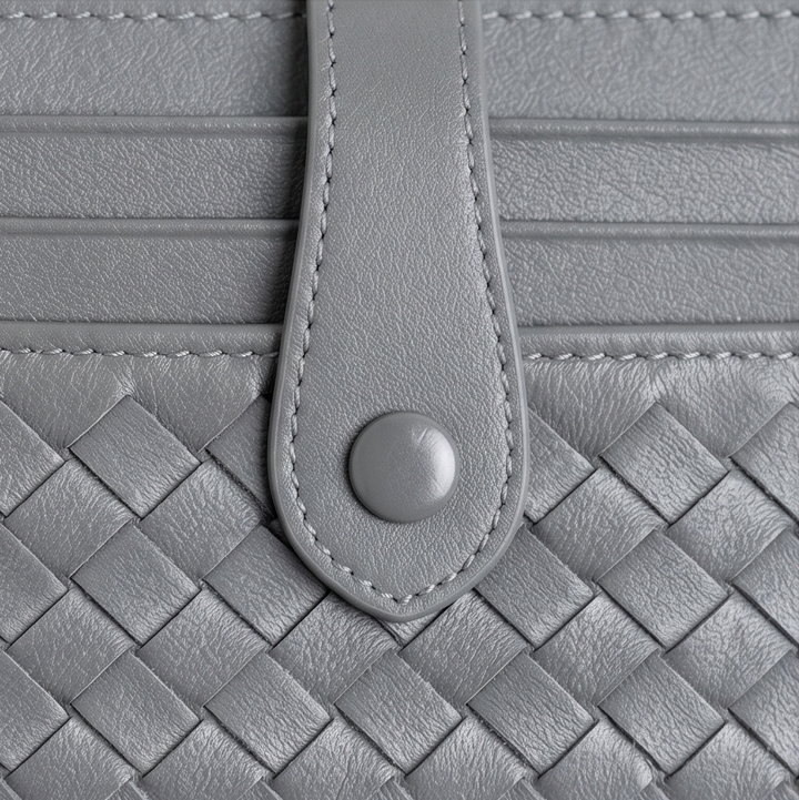 Tessara – Woven lambskin card wallet