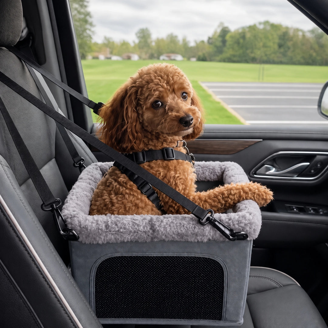 Pawstead – Plush-Lined Dog Car Booster Seat