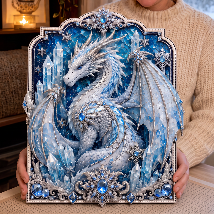 Dragonelle – 3D Crystal Dragon Diamond Art Kit