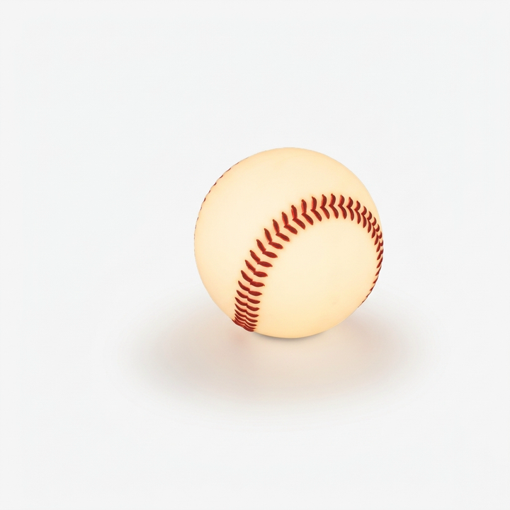 Home Plate Glow – Baseball Stitching Night Light