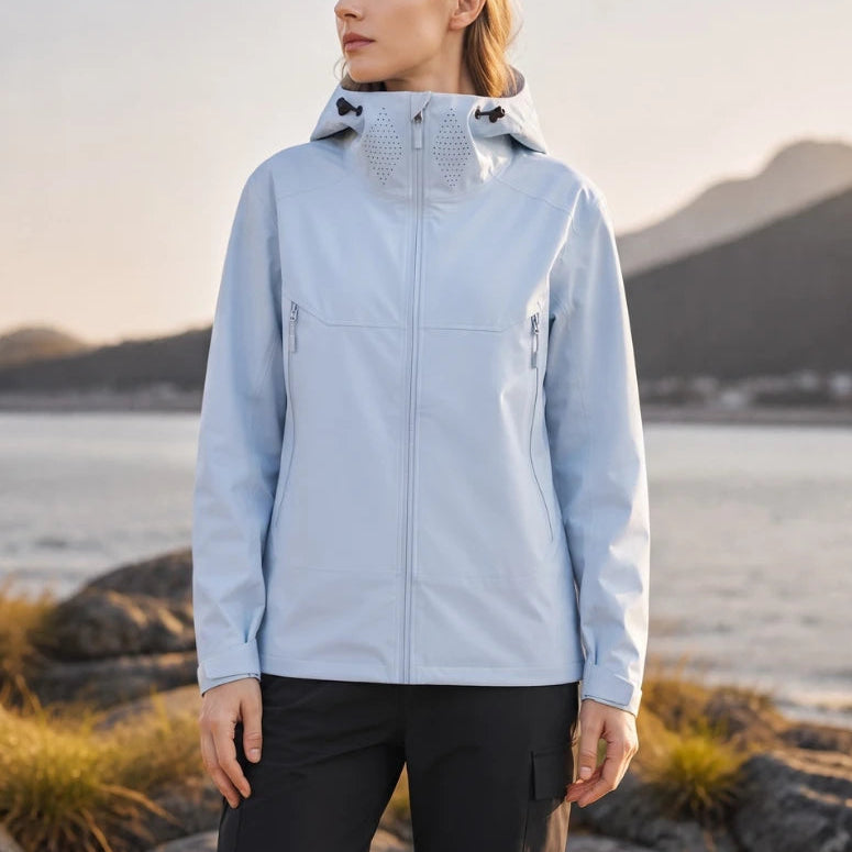 Trailform – Water-Repellent Hooded Softshell Jacket
