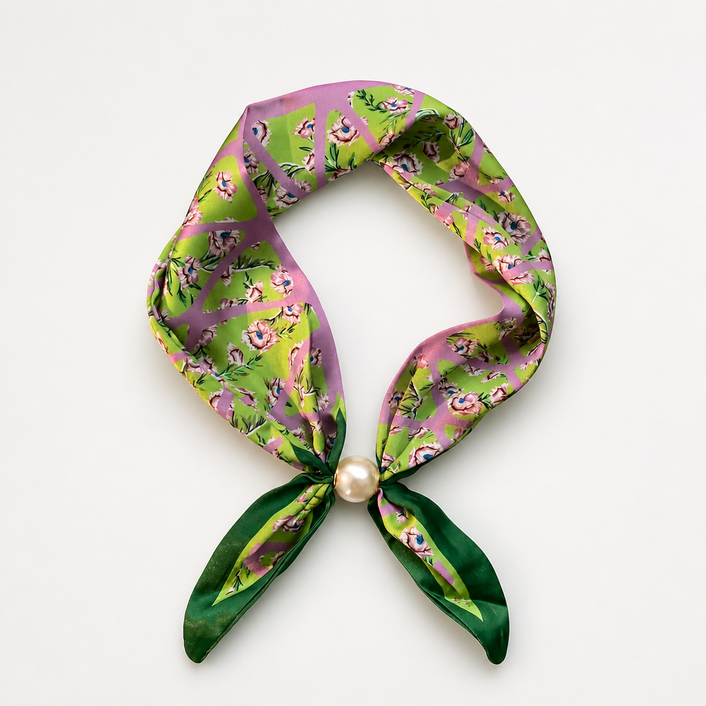 Pearluxe – Faux Pearl Magnetic Scarf Clasp