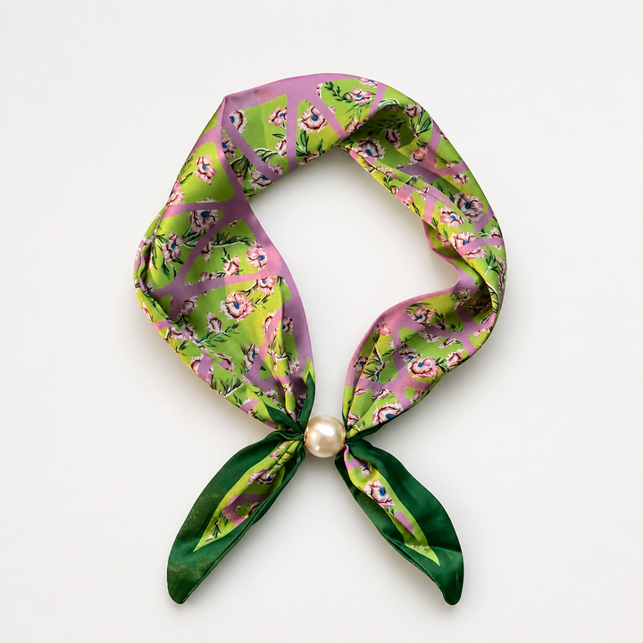 Pearluxe – Faux Pearl Magnetic Scarf Clasp