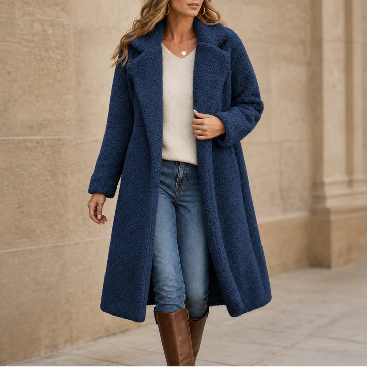 Veloura – Long Teddy Coat