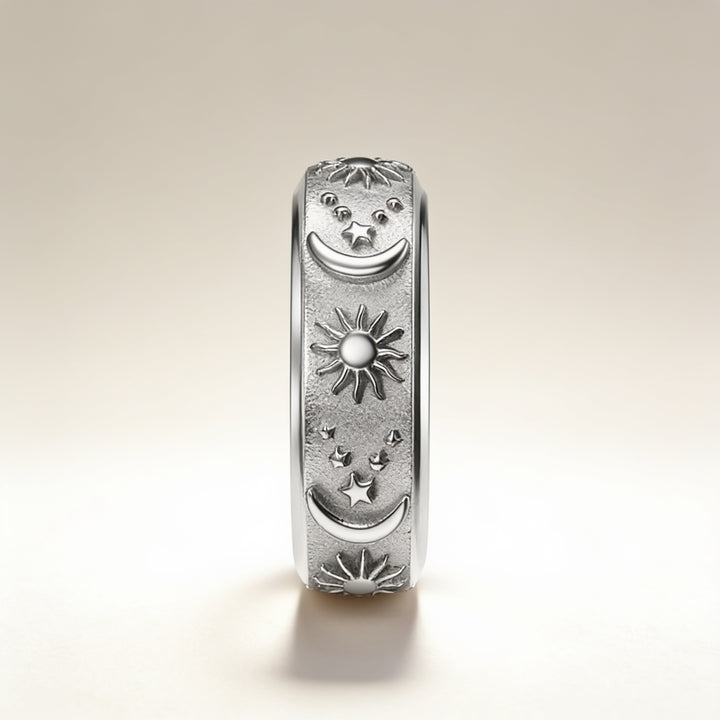 Tethro – The Spinner Ring That Calms Your Hands, Not Just Your Look (2Pcs)