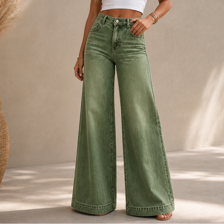 Elongue – High-Rise Extra-Wide-Leg Jeans