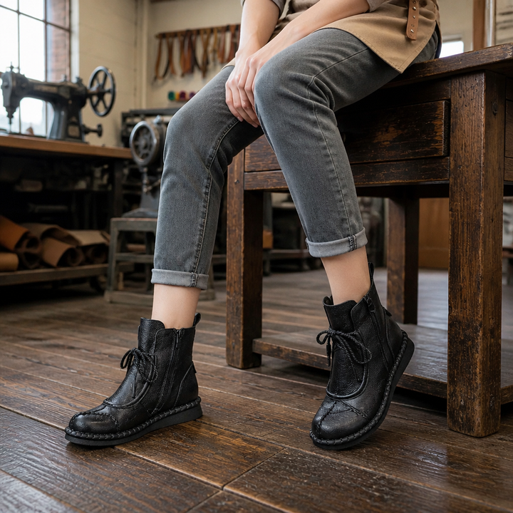 Marisol – Block-Heel Ankle Boots