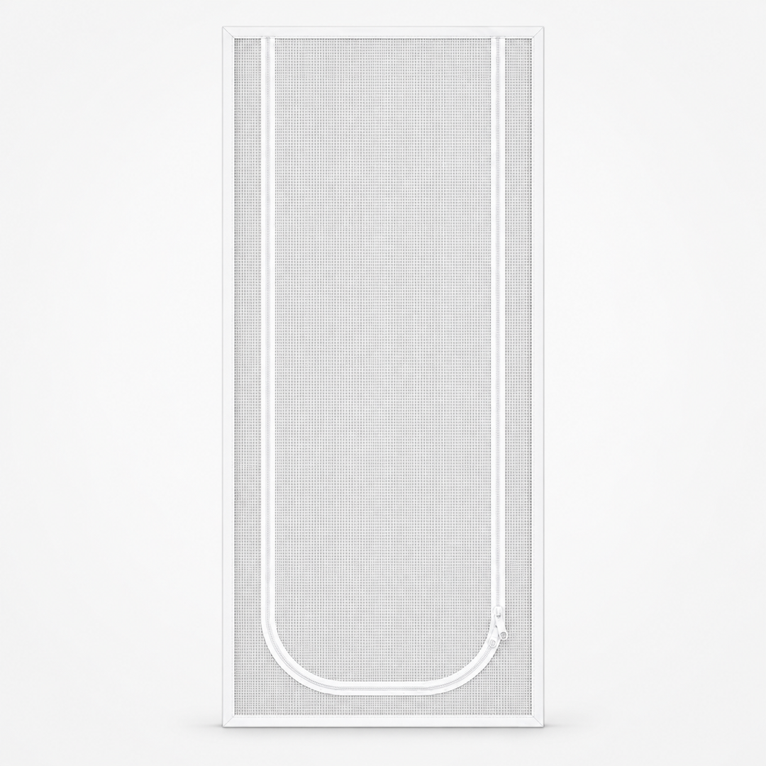 BreezePaw – Zippered Mesh Doorway Screen