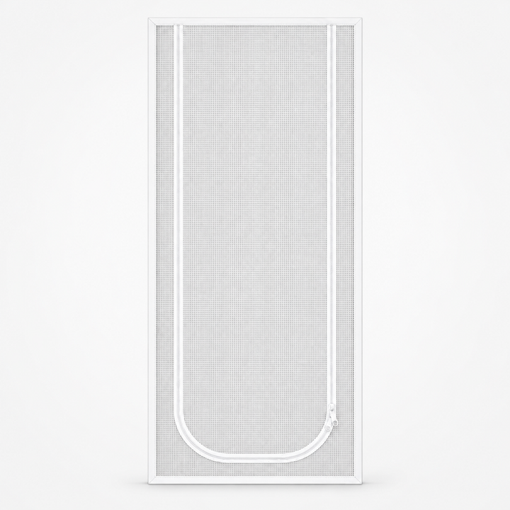 BreezePaw – Zippered Mesh Doorway Screen