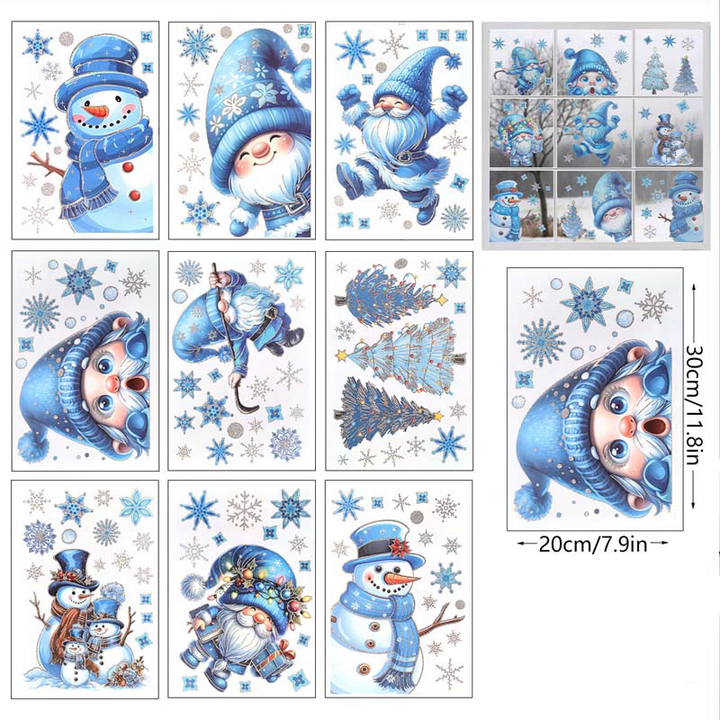 Merryglint – Double-Sided Christmas Window Decals