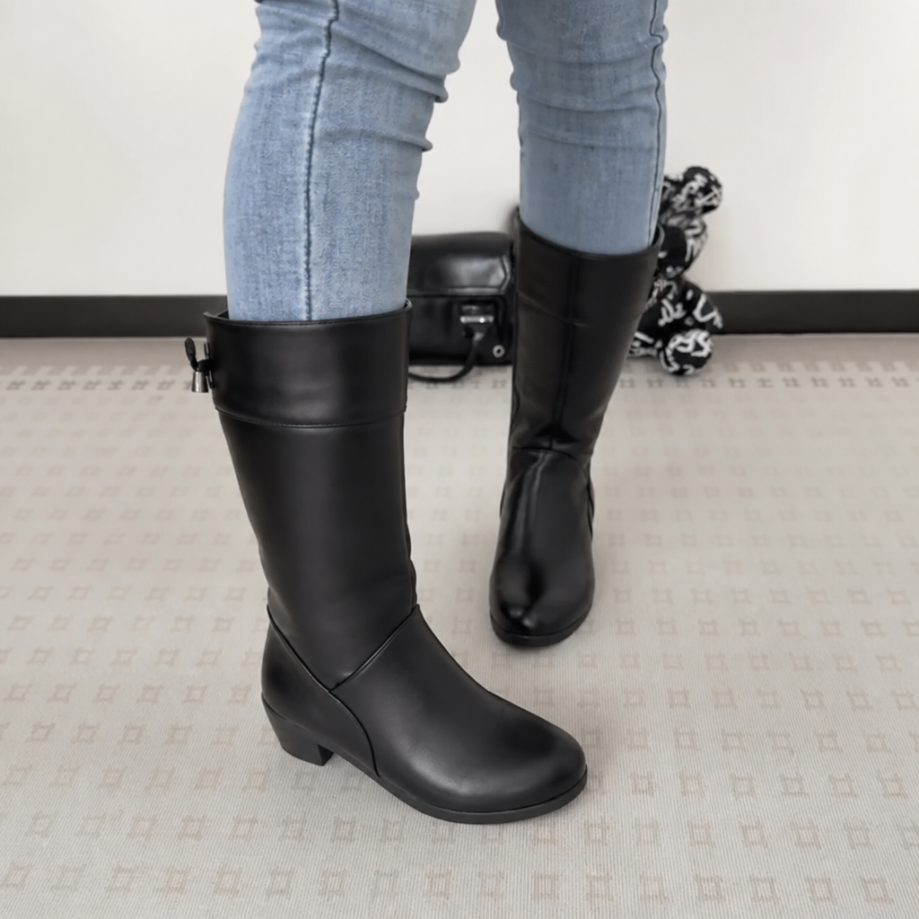 Warmglide – Plush-Lined Side-Zip Mid-Calf Boots
