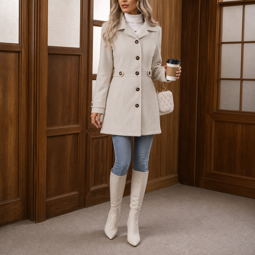 Silhouette – Belted Tailored City Coat