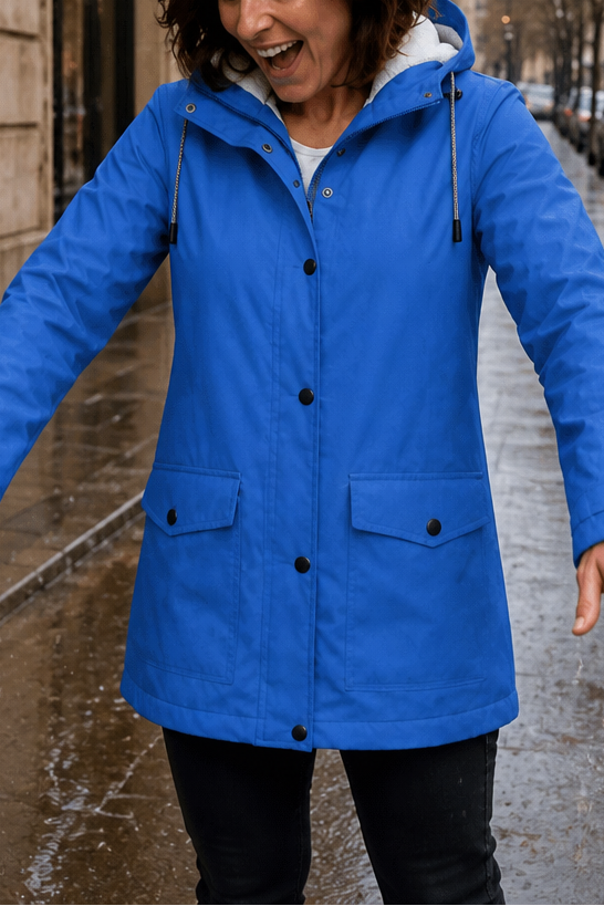 Windloft – Waterproof Plush-Lined Hooded Jacket