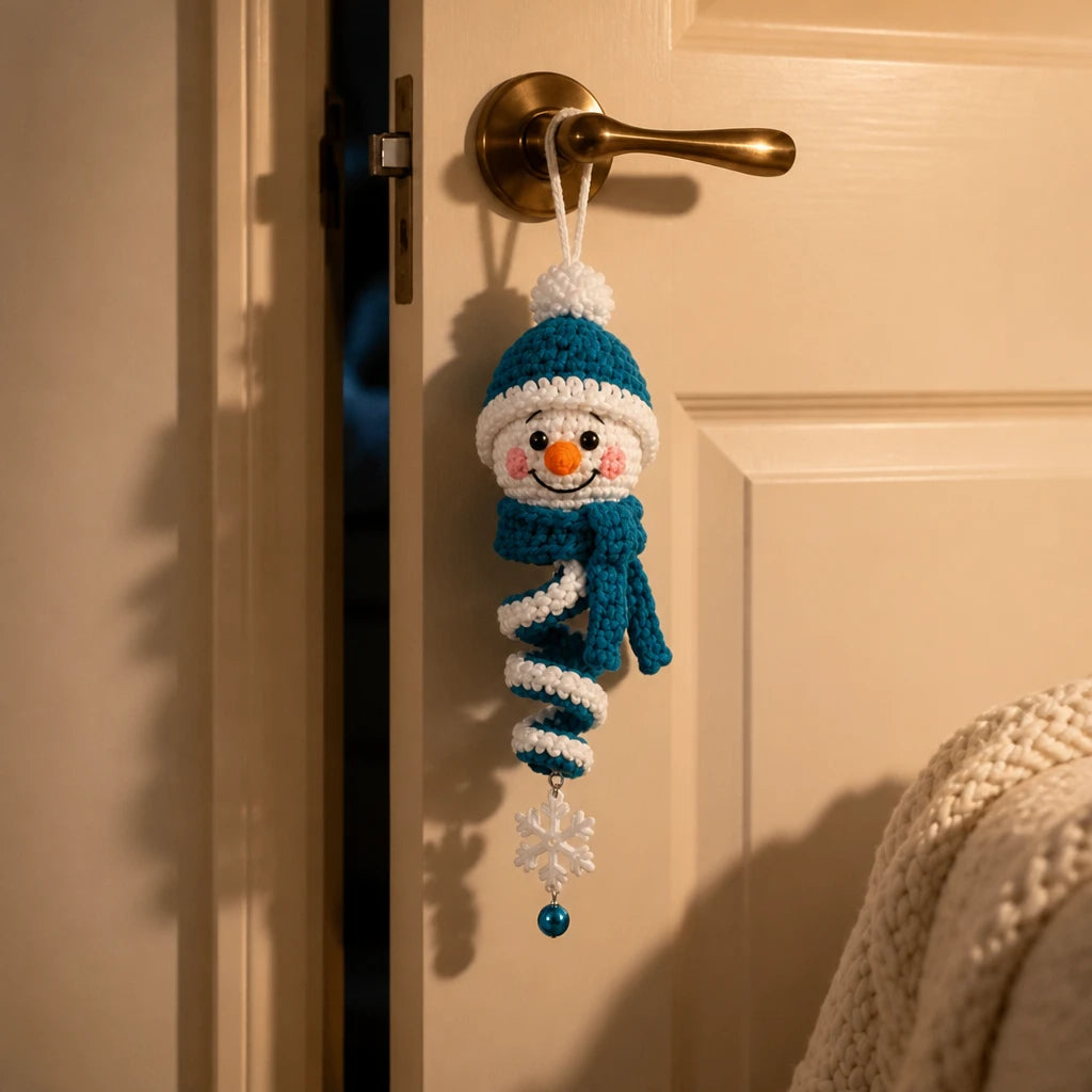 Snowmerry – Crochet Snowman Ornament Kit