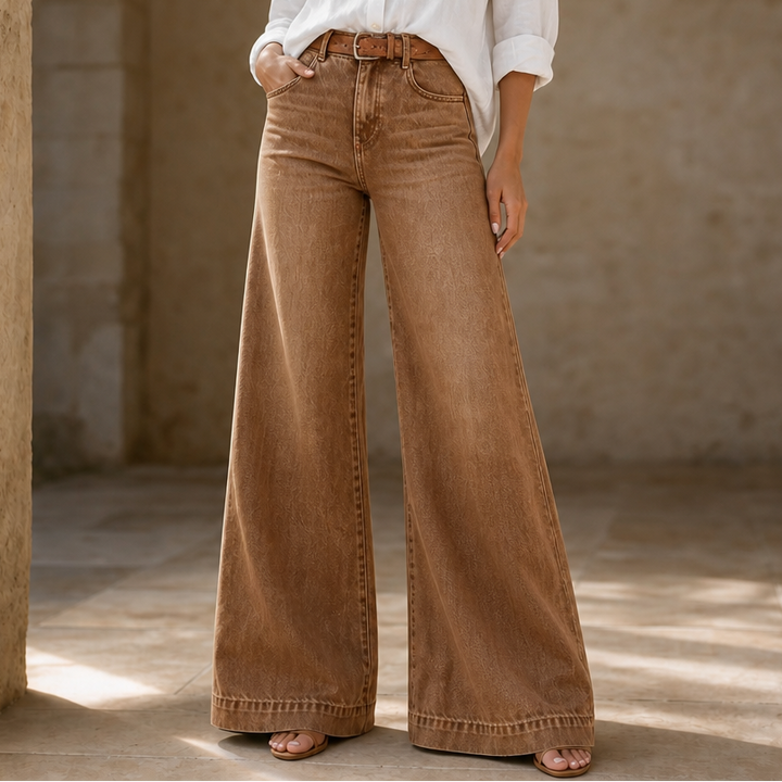 Lunaleg – High-Waisted Wide-Leg Jeans