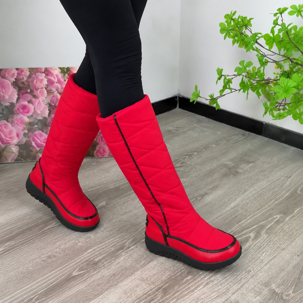Wearbella – Faux Fur-Lined Knee-High Pull-On Boots