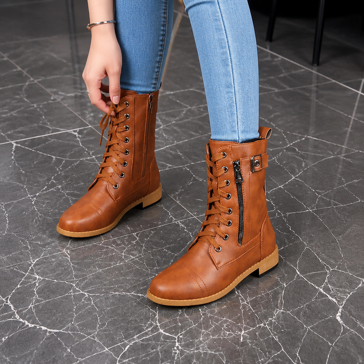 Everstride – Side-Zip Round-Toe Ankle Boots