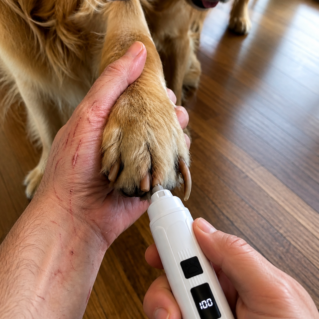 Pawcalm – LED Display Pet Nail Grinder