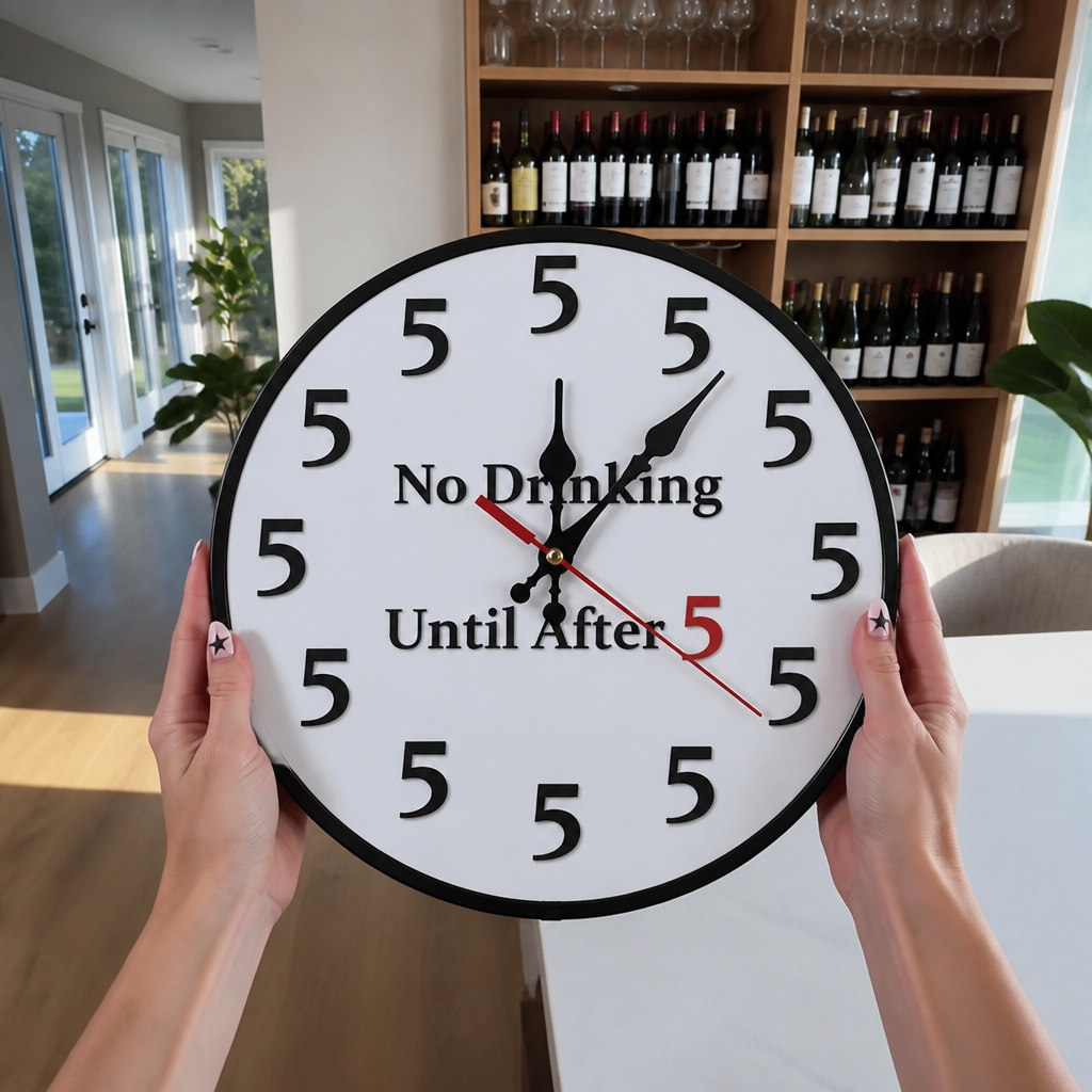 After Five – All-5-Hour Beer Wall Clock