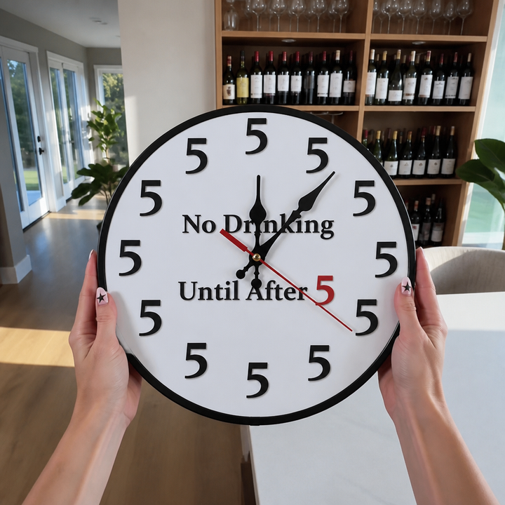 After Five – All-5-Hour Beer Wall Clock