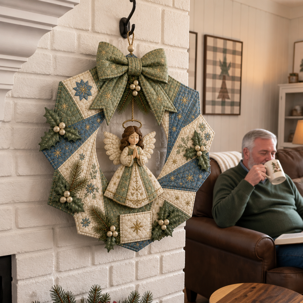 Tuckwreath – No-Sew Quilted Fabric Wreath Kit