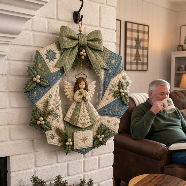 Tuckwreath – No-Sew Quilted Fabric Wreath Kit